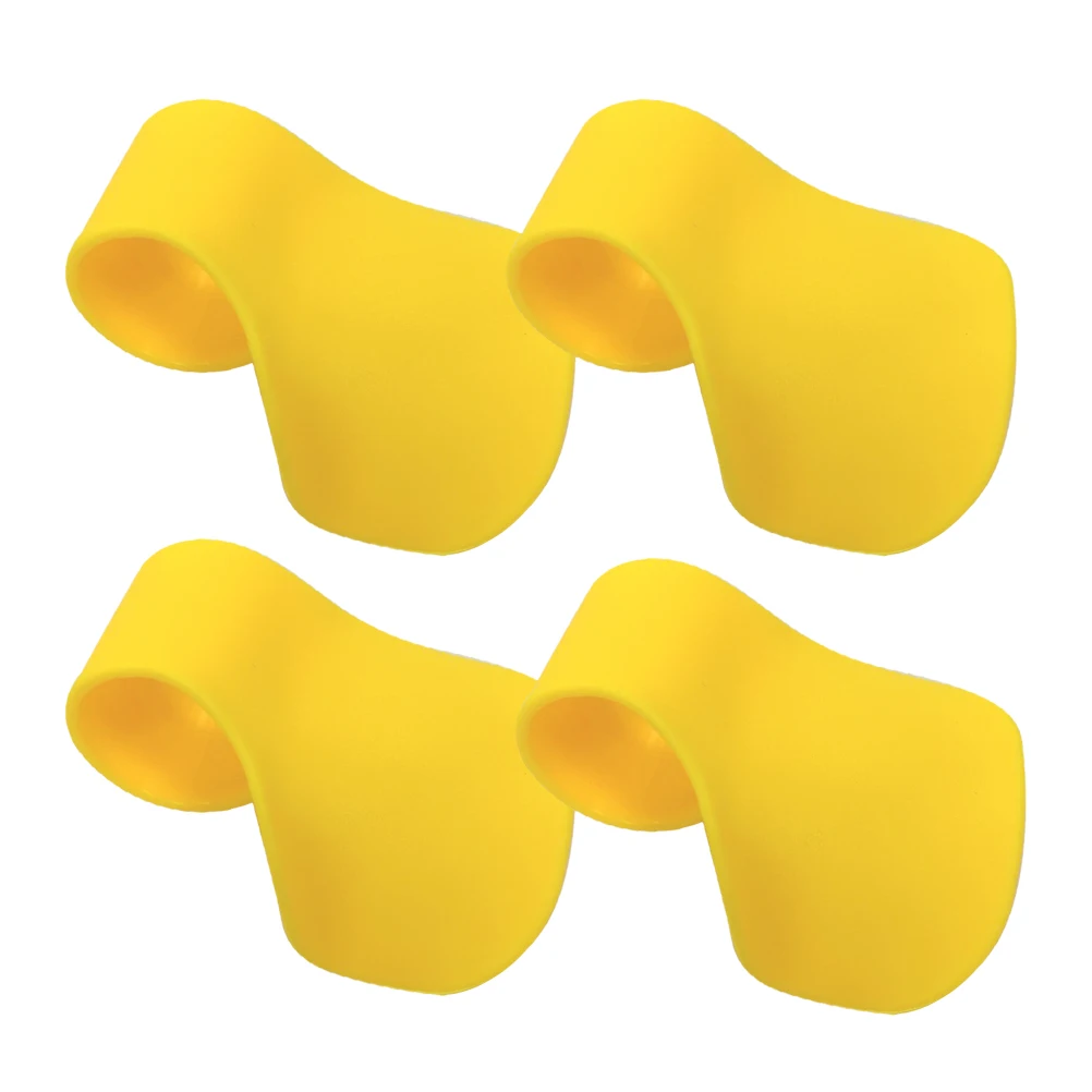 

4pcs Motorcycle Throttle Assist Grips Red Ergonomic Cruise Control Wrist Rest for Electric Bike Handlebars Accessories