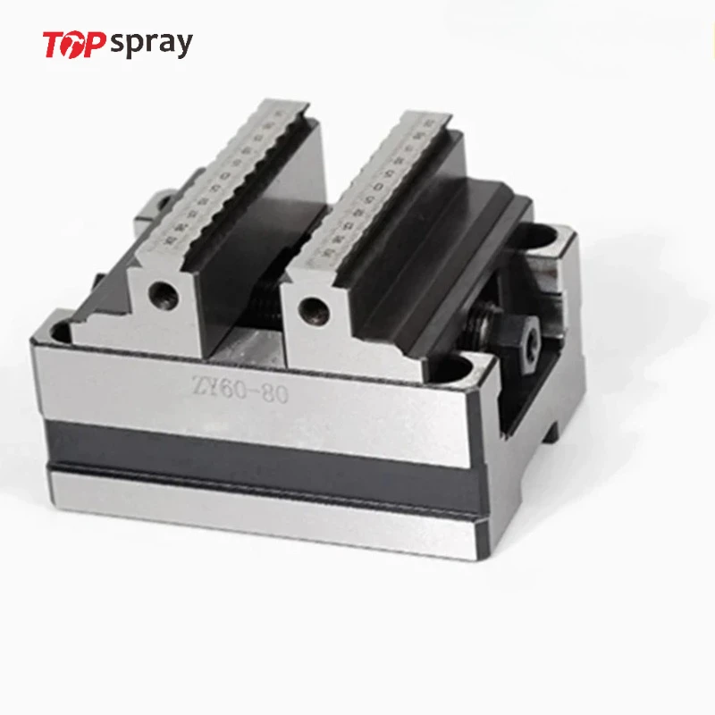 

ZY60-80 Turntable Fixture CNC Concentric Vise Self Centering CNC Pliers CNC Machining Center Concentric Flat Pliers Clamp 6-60mm