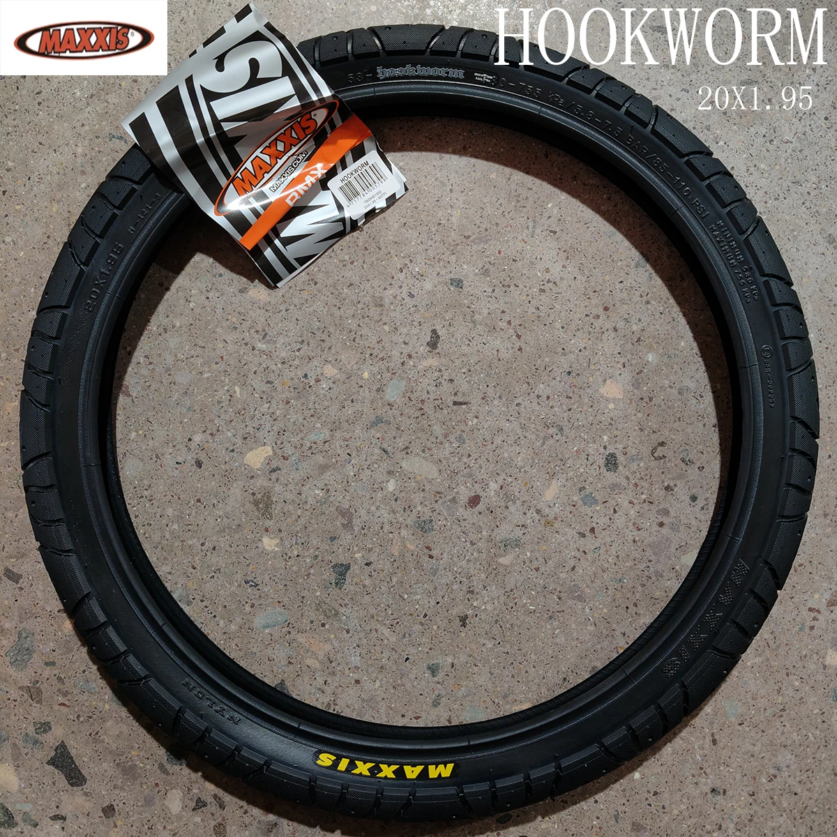 1pc MAXXIS 20 Steel Wire Bicycle Tire Hookworm 20*1.95 Fit For 406 Wheel Size BMX Bike Tire Bike Parts Bicycle Accessories