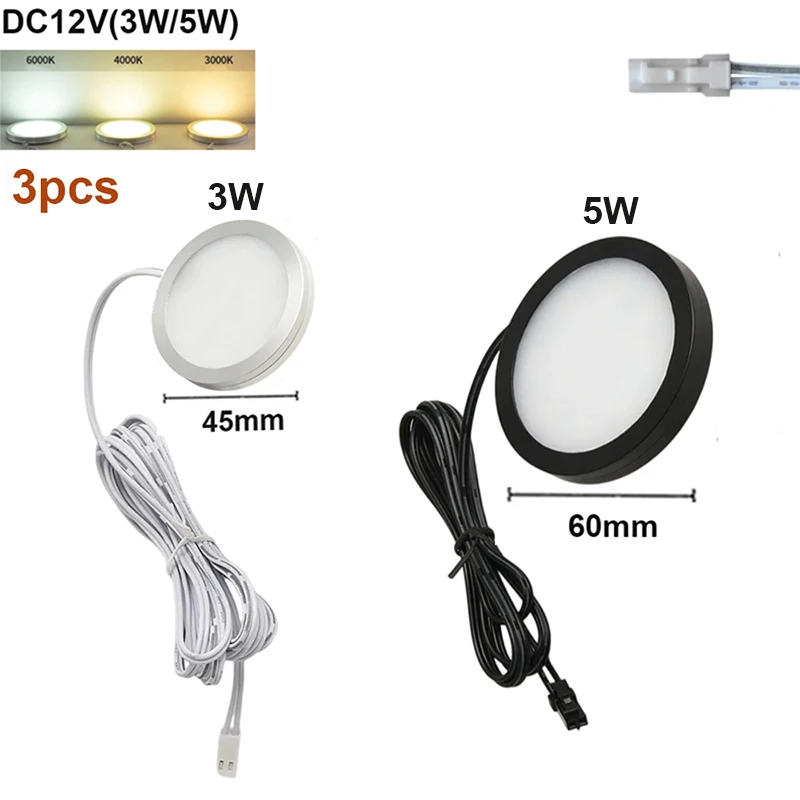3-pecas-lote-luminaria-led-de-teto-fina-redonda-5w-3w-12v-para-interiores-montagem-em-superficie-para-vitrine-armario-expositor-rv-e-van