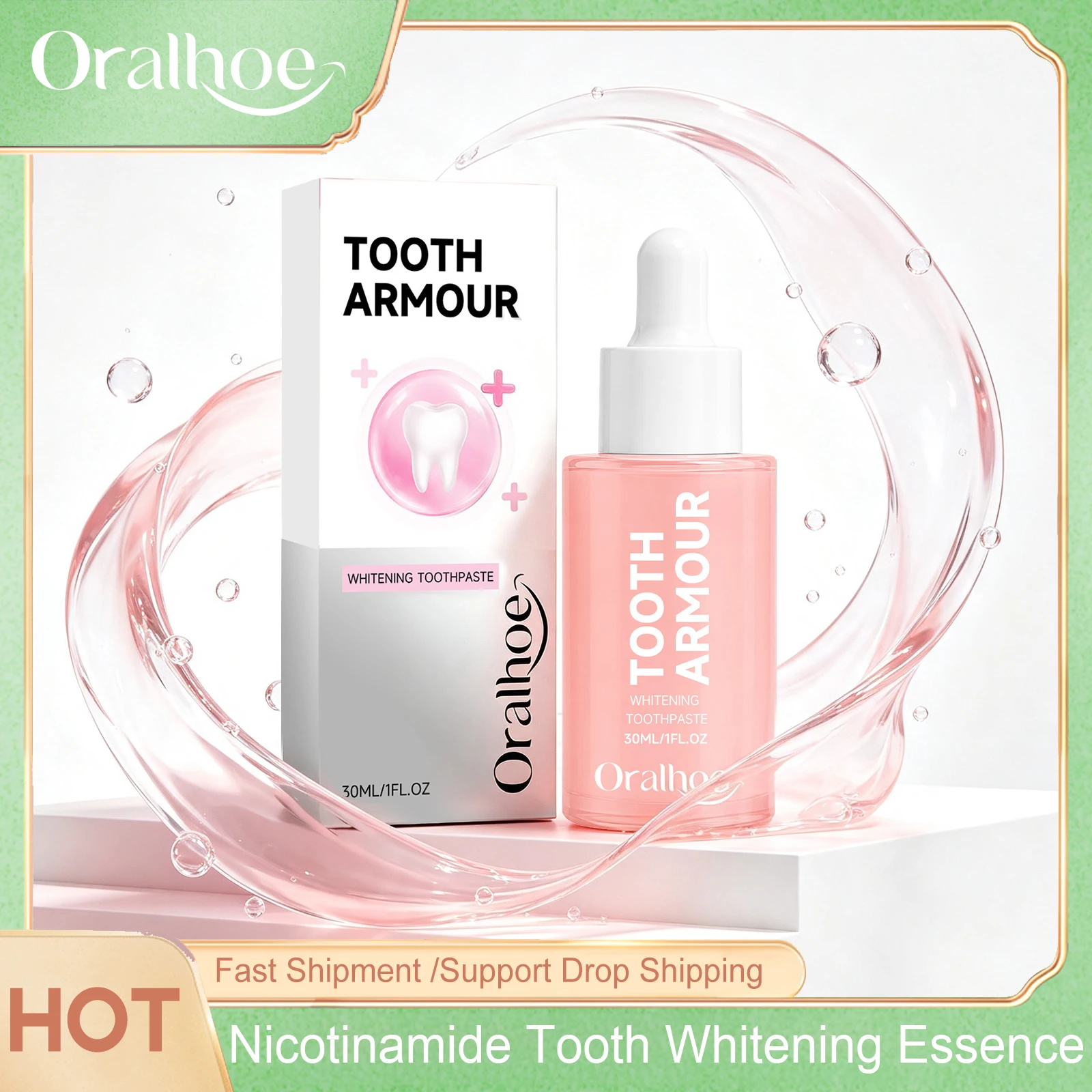 Teeth Whiten Drops Repairing & Freshing Breath Gum Protection For Smoking And Yellow Stain Plaque Remover Teeth Care Toothpastes