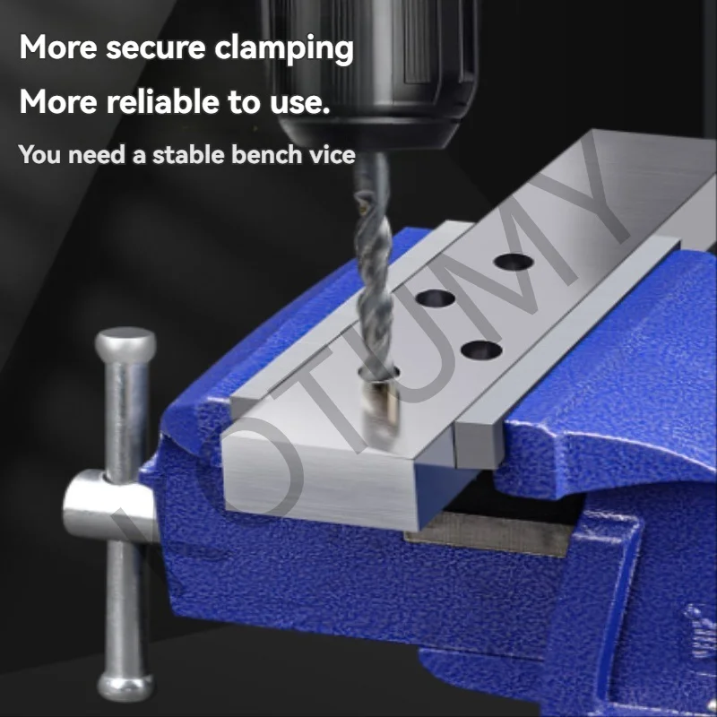 Bench Vise Heavy Duty Jaw High Hardness 360 Degree Rotation Universal Table Vise Clamp