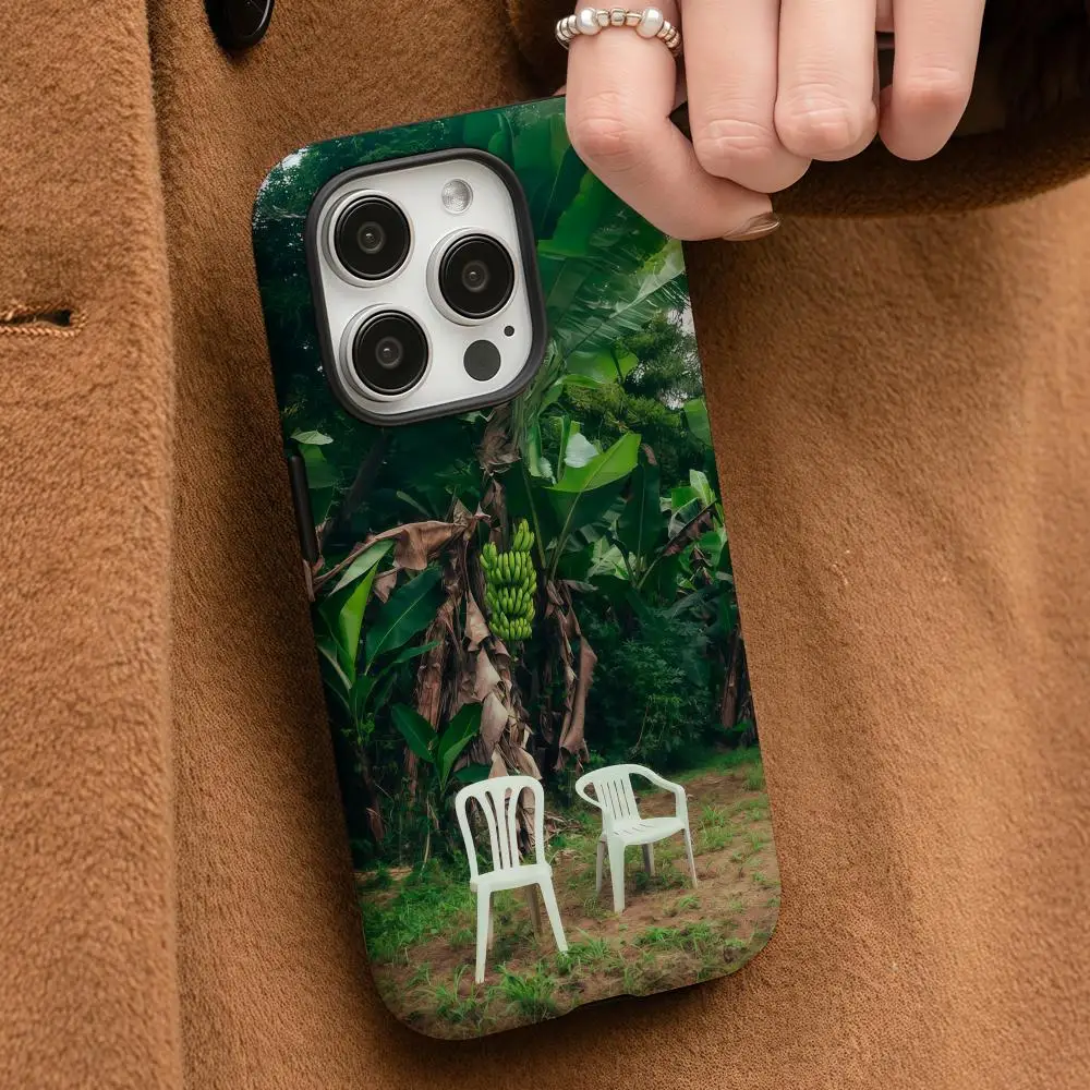 

B-Bad DTMF B-Bunny Phone Case For iPhone 17 16 15 14 13 12 Pro Max Plus Glossy HD Double-Layer Liquid Back Film Hard Shell