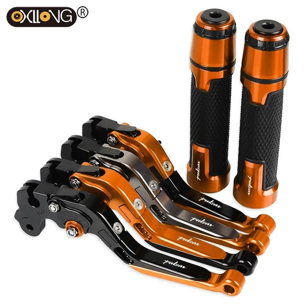 

Motorcycle Brakes Tie Rod Handbrake Brake Clutch Levers Handlebar Hand Grips ends FOR Bajaj Pulsar 200NS ALL YEARS