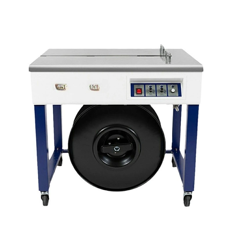 

Semi-automatic strapping machine Manual pp packing tape Hot melt strapping plastic packaging tape Automatic packing machine