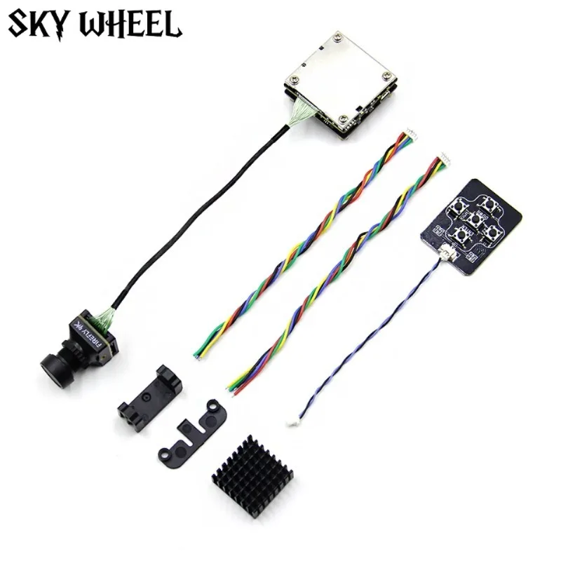 

Hawkeye Firefly 4K Split Camera 60FPS Wide Dynamic HDR HDMI WIFI AV Out USB Horizon Leveling 38x38mm Mount for RC Drone Model