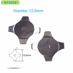 12.0 mm Cross Shape Metal Dimple Dome Switch Snap Dome Rohs 250 G Force