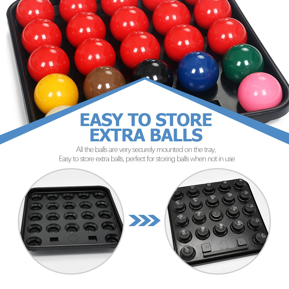 

1 шт., держатель для хранения бильярдных шаров, органайзер для стола, настольный стол, поднос для шаров для бассейна, аксессуар, поднос для снукера