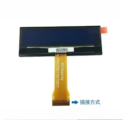 OLED Display 128x22 P21501 RiTdisplay 3003321501001 3121215010-01 Fit for PURE Evoke 1S Marshall Mio D4 Radio LCD LED Screen