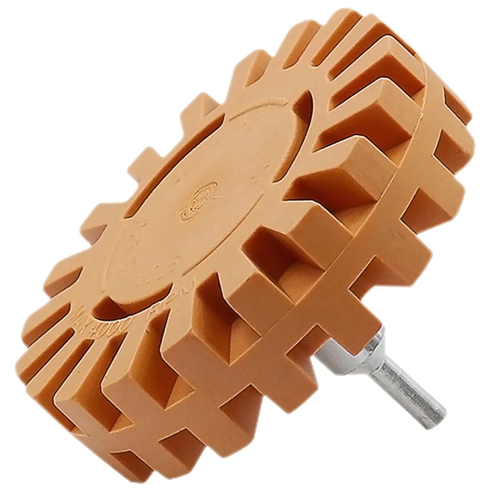 Ruota di gomma Dispositivo di rimozione decalcomania in gomma da 4 pollici Dispositivo di rimozione adesivo efficiente per adesivi in vinile per auto Forniture per dettagli auto