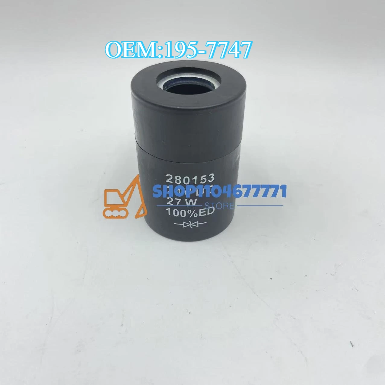 

Machinery Parts Solenoid 195-7747 1957747 Valve Coil for Caterpillar M320D2 M322D M315D2