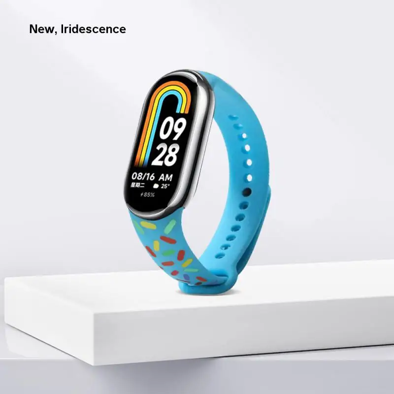 1pc Smart Watch Band For Xiaomi Mi Band 8 Adjustable Sport Bands Quick Release Replacement Wristbands For Men Women
