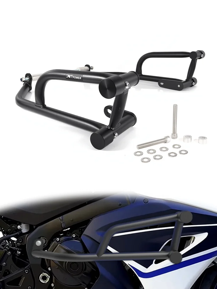

Motorcycle Steel Stunt Cage Crash Cage Engine Guard Highway Bars Protector Race Rail GSX-R1000 GSXR 1000 2017-2026 For SUZUKI