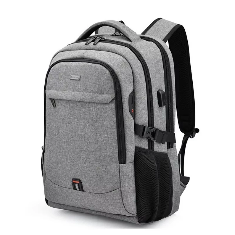

17 Inch Travel Laptop Backpack Water Resistant College Backpack for Men Business Laptop Bag with USB Charging Port