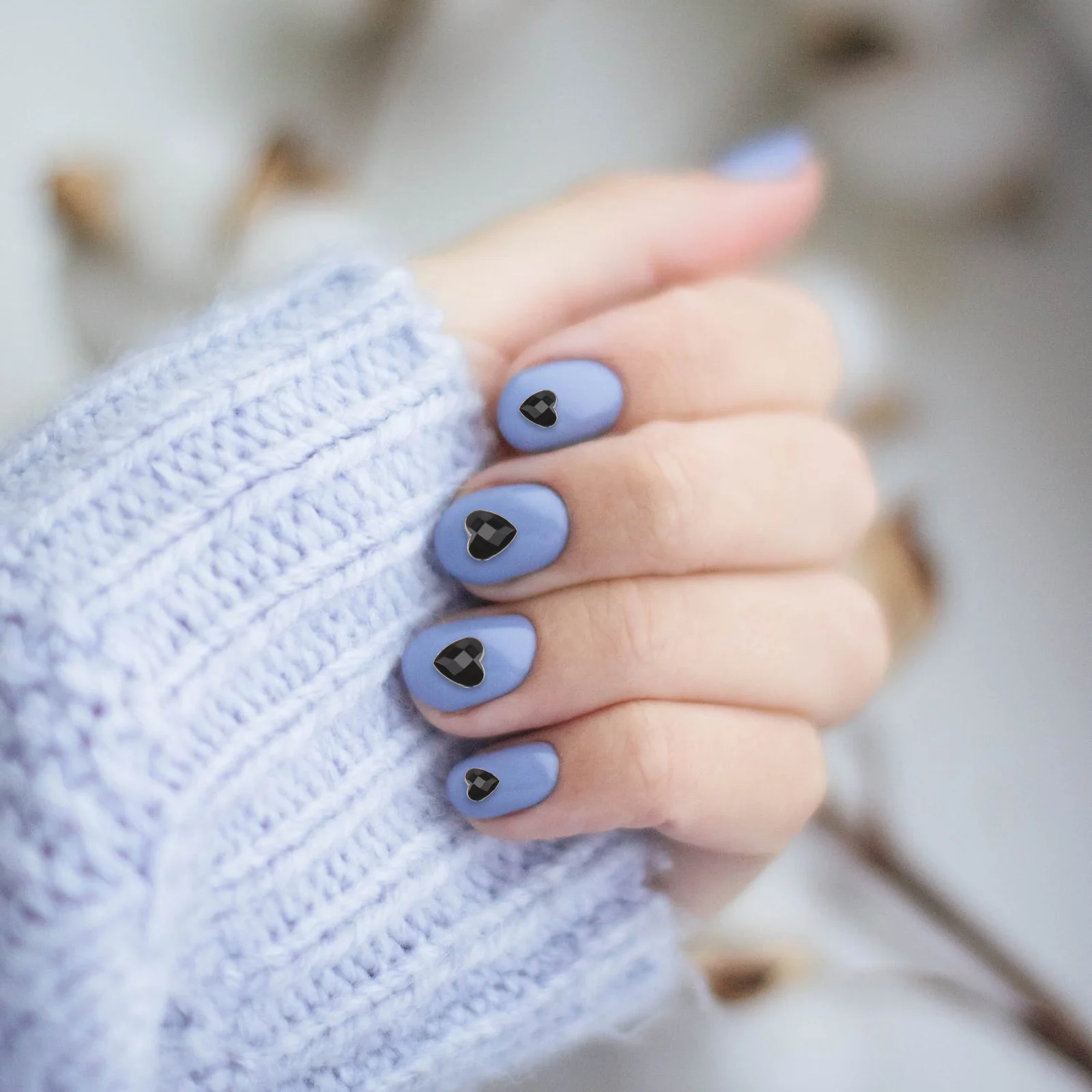 

1 Set Heart Shape Rhinestones For Art Decorations Diy Manicure Charm Supplies 3D Charms Manicures Ornament Nail Accessory Nail