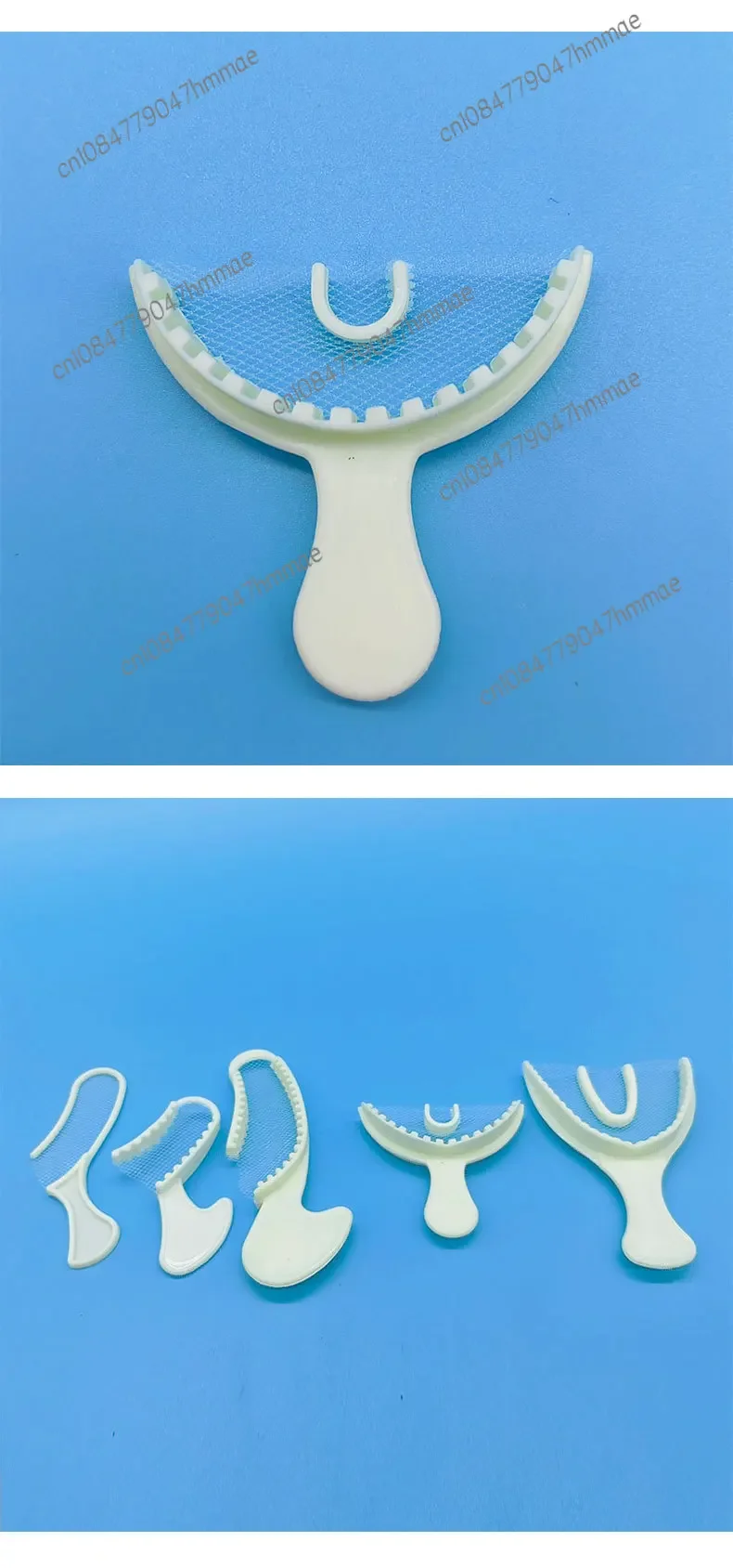 Dental materials Mesh occlusal tray Full mouth mold partial impression Mesh tray Oral disposable consumables