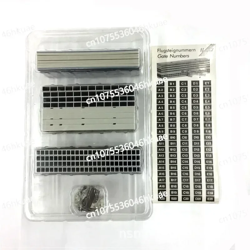 

Model Finished Product Collection Toy Gift Decoration 1:400 Scale Airport Plastic Assembly Scene