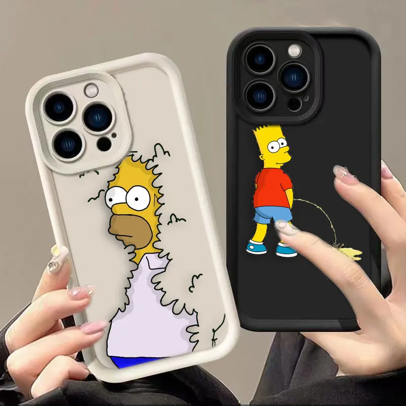 

Cute Baby The S-Simpsons Cover Phone Case For Oneplus 11 10R 8T NORD CE 4 LITE ACE 2 3 Google PIXEL 7 8 7A 8A 9 Case Funda Capa