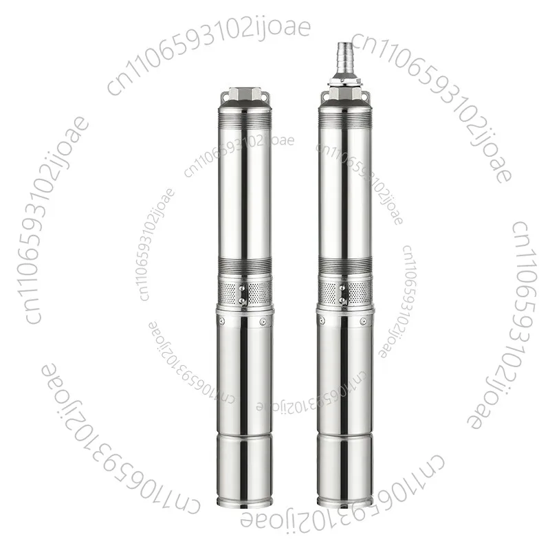 

Domestic Irrigation Stainless Steel Deep Well Pump 220V High-Head Deep Water Submersible Pump Large-Flow Agricultural Water Pump