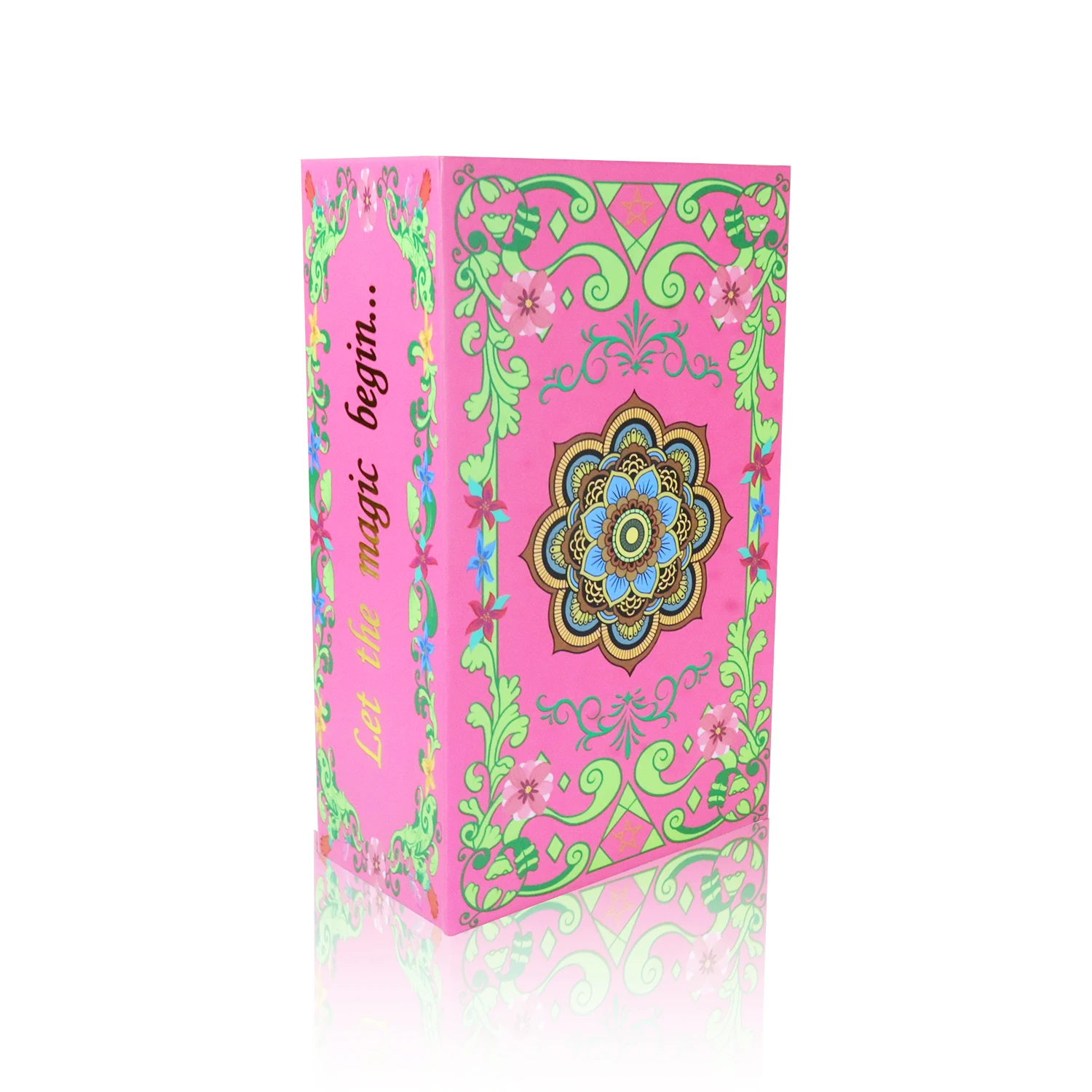 Cartas de tarô requintadas vintage, 78 peças, com guia colorido, plástico à prova d'água, jogo de mesa, lazer, jogo de adivinhação