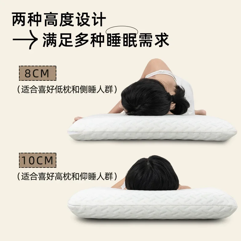 Pillow Hotel Memory Cotton Pillow Slow Rebound Cervical Spine Protection Sleep Not Collapse Core Household