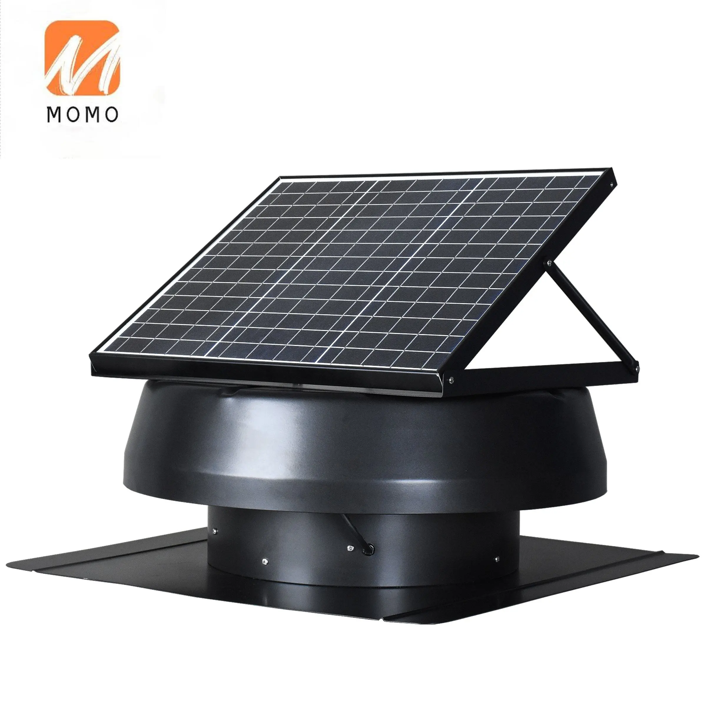 Water Tank Hot Sale Heat Extractor 40W Solar Panel Powered Ceiling Exhaust Fans Roof Ventilation Attic Gable Air Blower DC Fan