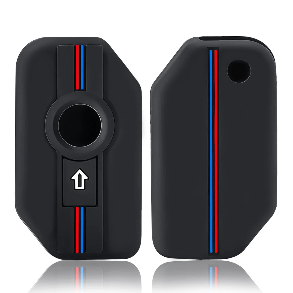 Silicone Remote Key Fob Keychain Ring Shell Case Cover Holder For BMW K 1600 B GT GTL R 1250 GS Adventure S1000 R XR 2021 2022