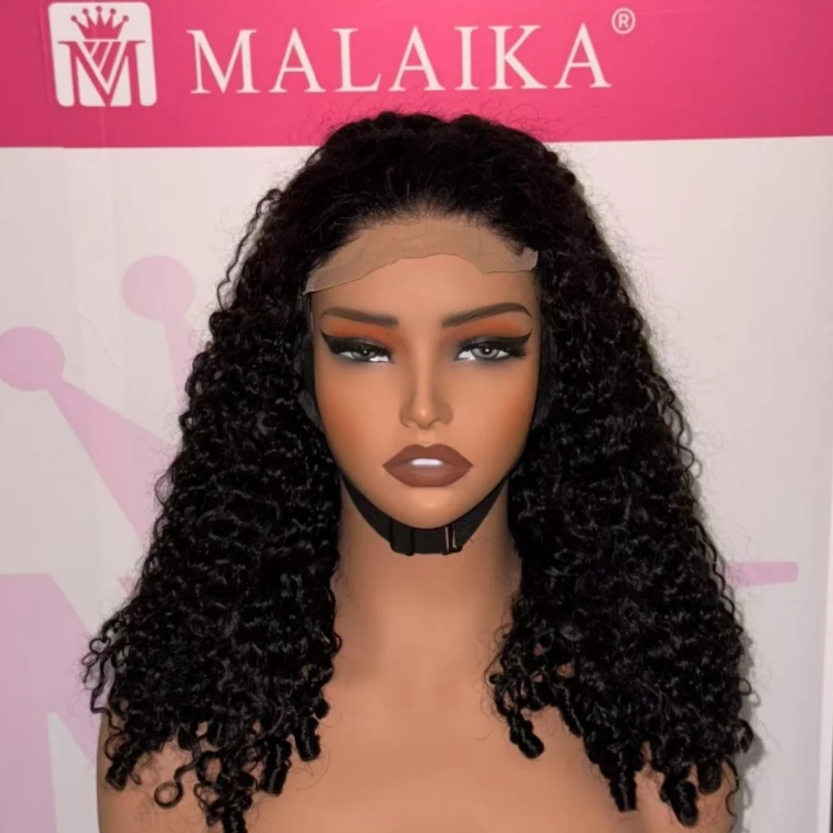 

Malaika 300% Density Burmese Human Hair Wig Spiral Curly Glueless 5x5 Lace Closure Wear To Go Pixie Curly Wig For Black Women