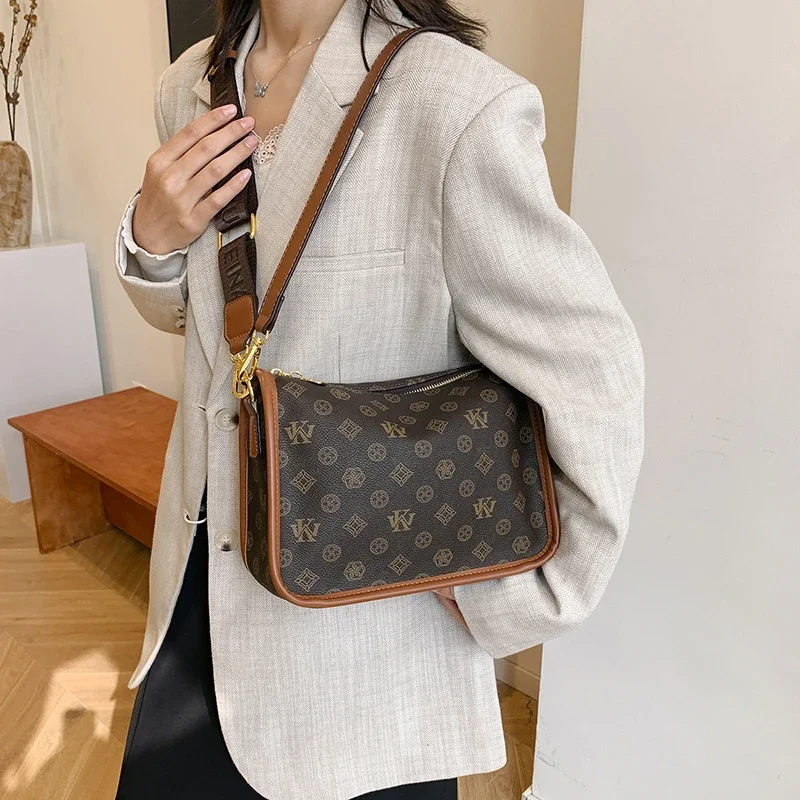 

Elegant Luxury Brand Leather Handbag For Women Stylish Crossbody Shoulder Bag Ladies Tote Purse Designer Messenger