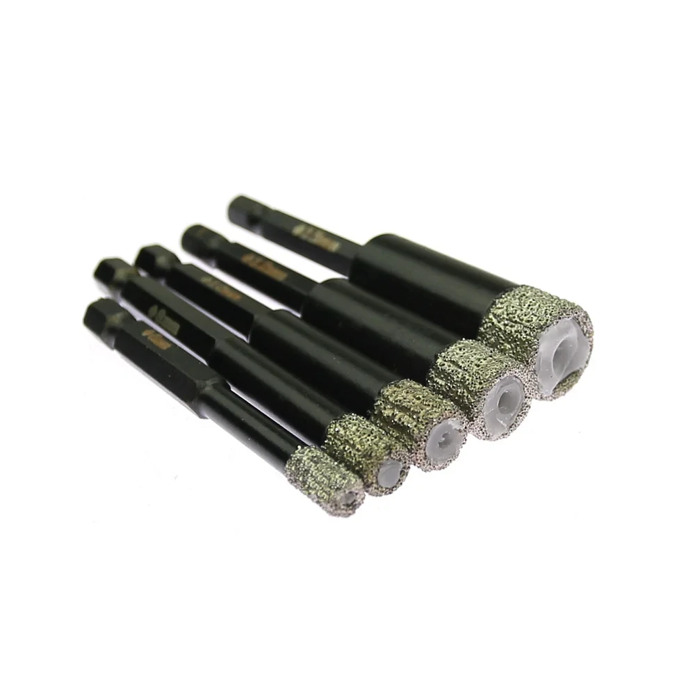 1 piece Brazed Diamond Core Drill Bit Hole Opening Saw 6mm/8mm/10mm/12mm for Stone Mable Granite