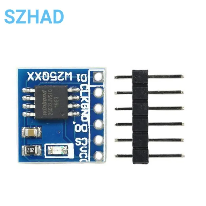 W25Q32 32Mbit / W25Q64 64Mbit / W25Q128 128Mbit 8MByte FLASH NorFlash Storage Module SPI Interface BV FV Modul For STM32