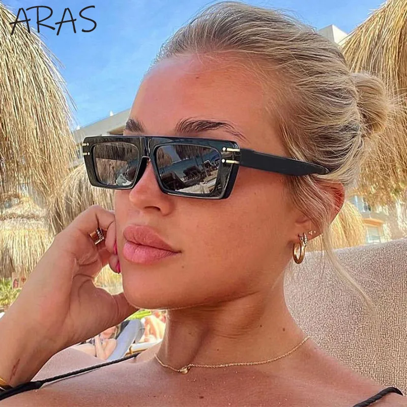 

Vintage Rectangular Sunglasses Women 2024 Luxury Brand Designer Small Square Sun Glasses For Men Trendy Rectangle Eyewear Shades