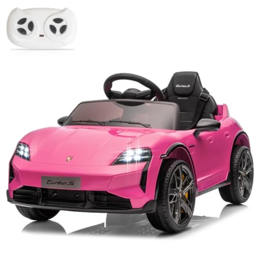 

Детский электромобиль Porsche Taycan 12V с лицензией, на аккумуляторе, с пультом управления и Bluetooth