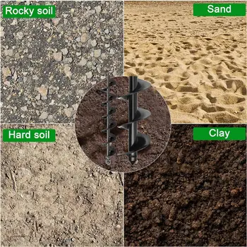 Garden Planting Auger 1