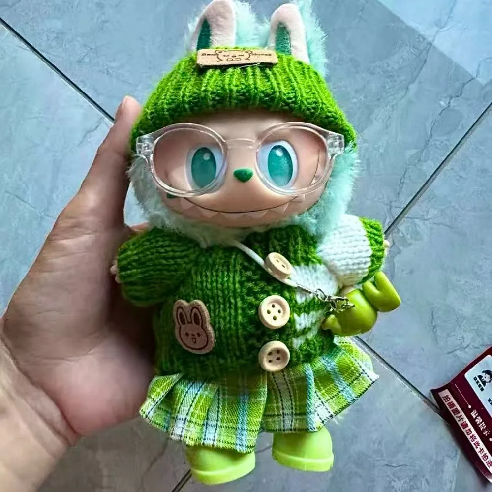 

Clothes For 17cm Labubu Accessories Designer Suitable for V1 V2 V3 Labubu Pendants Cute Fashion Birthday Gift