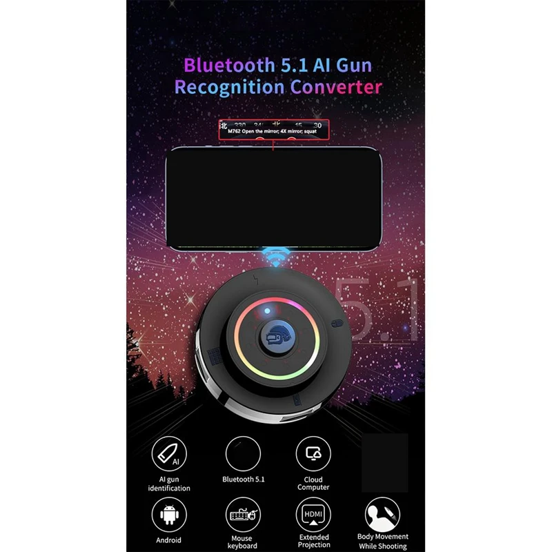 M16 Tastatur Maus Konverter Adapter Spiel automatische Hilfs controller für Smartphone Adapter Stecker und Spiel