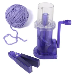 Portable Hand-Knitted Loom Spool Knitter Craft Bracelet Weave Tool Creative Knitting Machine Embellish Hand Knit