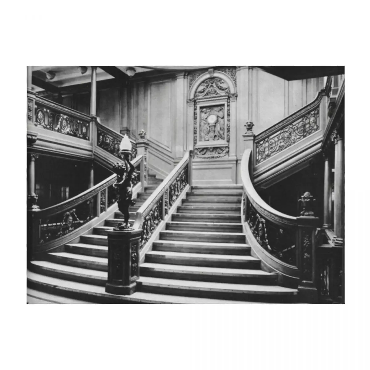 

Titanic Grand Staircase Throw Blanket Thermals For Travel Moving Sofa Quilt Blankets