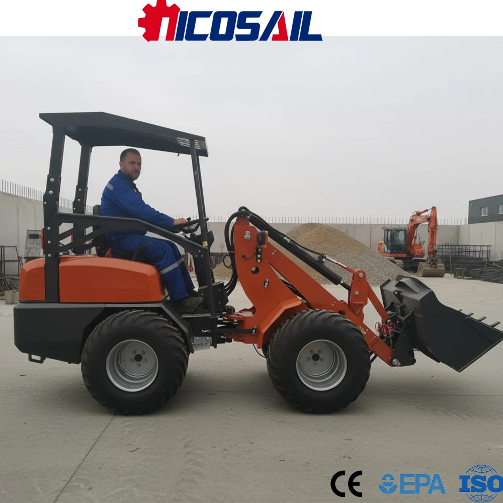 Custom Telescopic Loader KZL918 Euro 5 CE Compact Powerful Loader for Orchard Yard and Farm Operations
