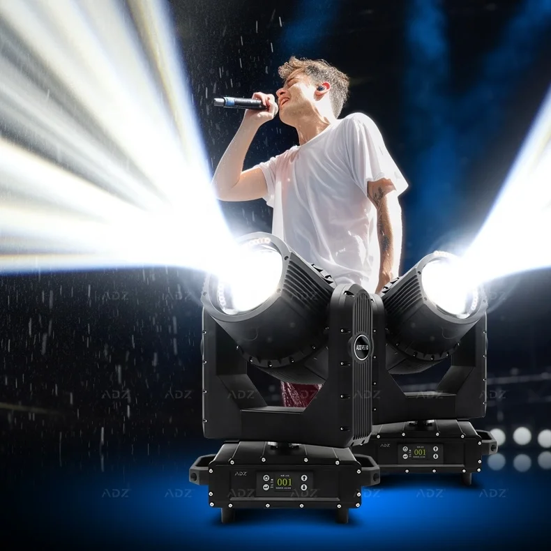 

Stock&OEM IP65 Waterproof LED Stage Lights 380W 650W MX Rotating Sky Beam Moving Head Light For Outdoor Stage Concert