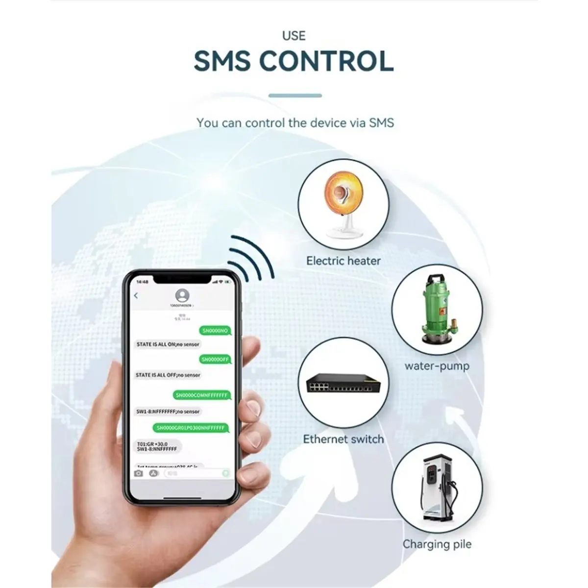4G GSM SMS Smart Switch Power Plug Socket Controllery RL1-WLTE Smart Relay on/OFF Switch Controller Remote EU-Plug