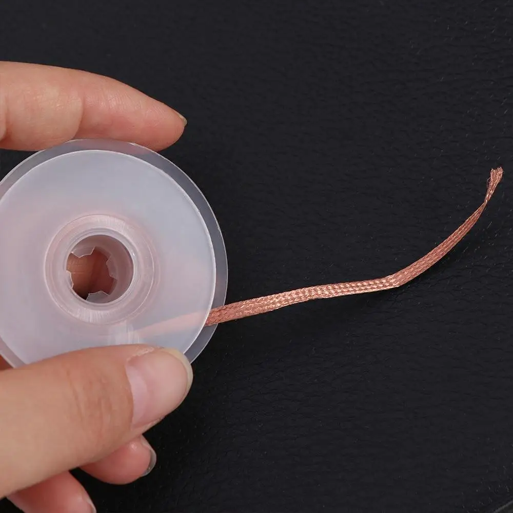 

Low Residue Wick Wire Desoldering Braid Tin Sucker Cable Lead Cord Solder Remover 0.8mm-4.0mm Welding Tin Strip Soldering