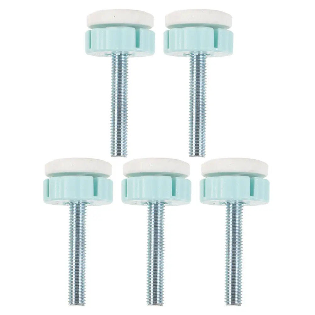 

5Pcs Baby Pet Safety Gates Replacement Parts Stair Gate Spindle Rods M10 X 75mm Door Gate Accessories Hardware Kit