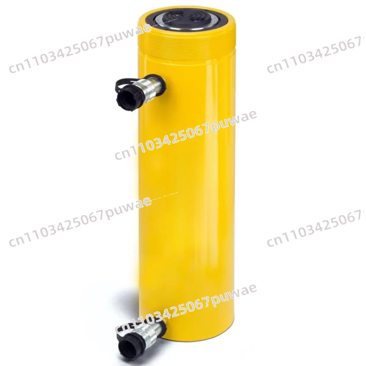 Equivalent Use, RR5013, 55.3 Tons Capacity, Stroke 13.13, Double Acting, Universal Hydraulic Cylinder Yellow