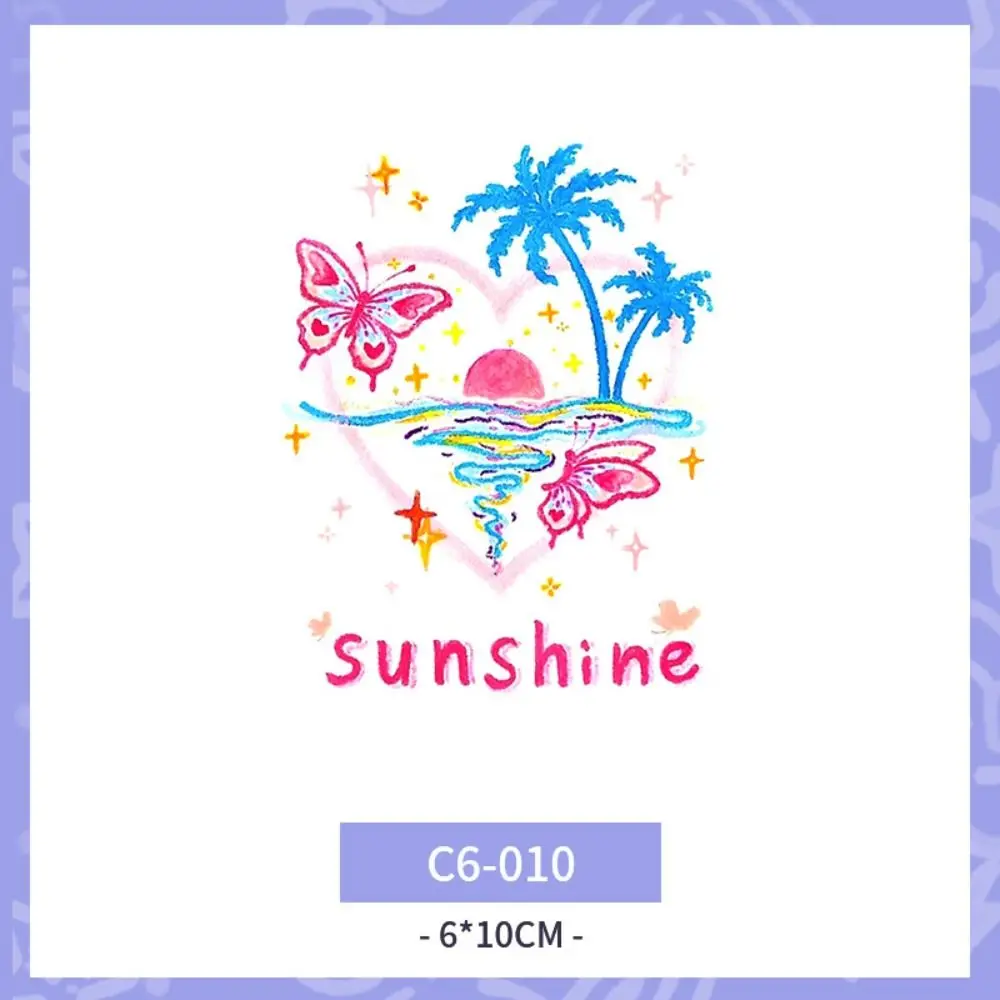 لطيف الوشم المؤقت الوجه الوشم الوجه صائق فراشة ماكياج الوجه ملصقات طويلة الأمد INS نمط الوشم ملصق الفتيات #5