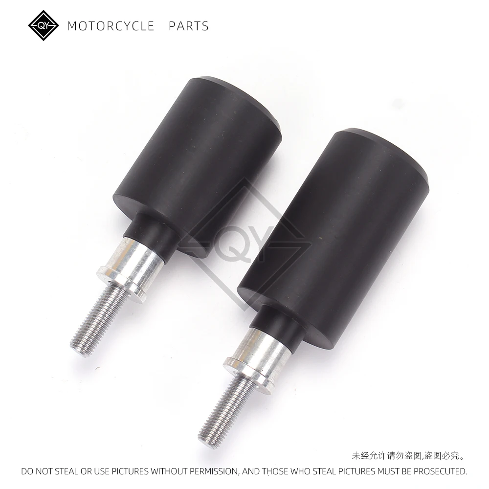 LQYL دراجة نارية الكربون الأسود لا قطع الإطار المتزلجون تحطم السقوط حماية لياماها FZ6 Fazer 2004 2005 2006 2007 2008-2011