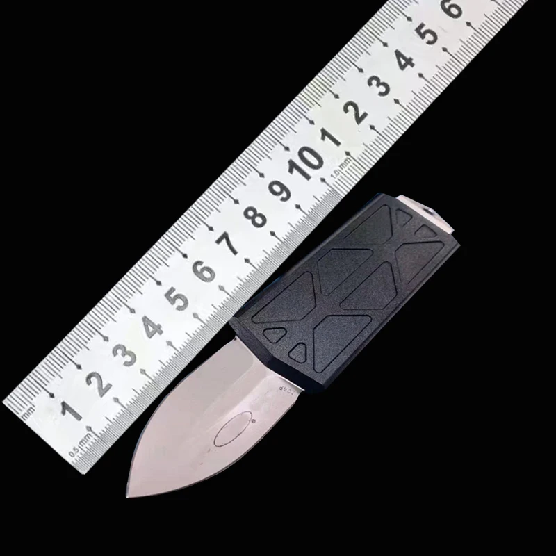 

MT Mini OTF Knife Exocet Flying Fish Belt Clip Keychain Tactical Pocket Folding Knife Fixed Blade EDC Survival Tool Knives