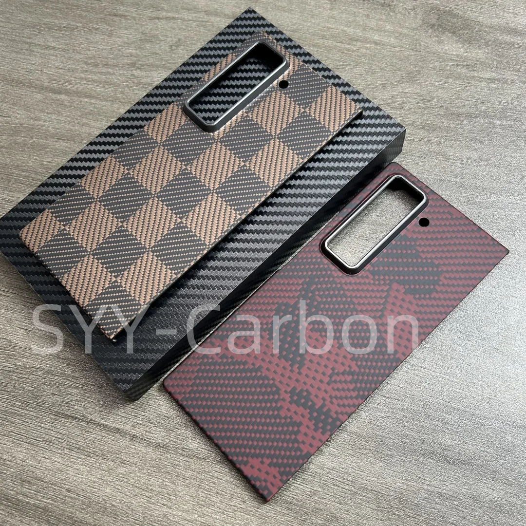 

Real Carbon For Samsung Galaxy w25 Carbon MagSafe case, luxury carbon fiber ultra-light ultra-thin protective case