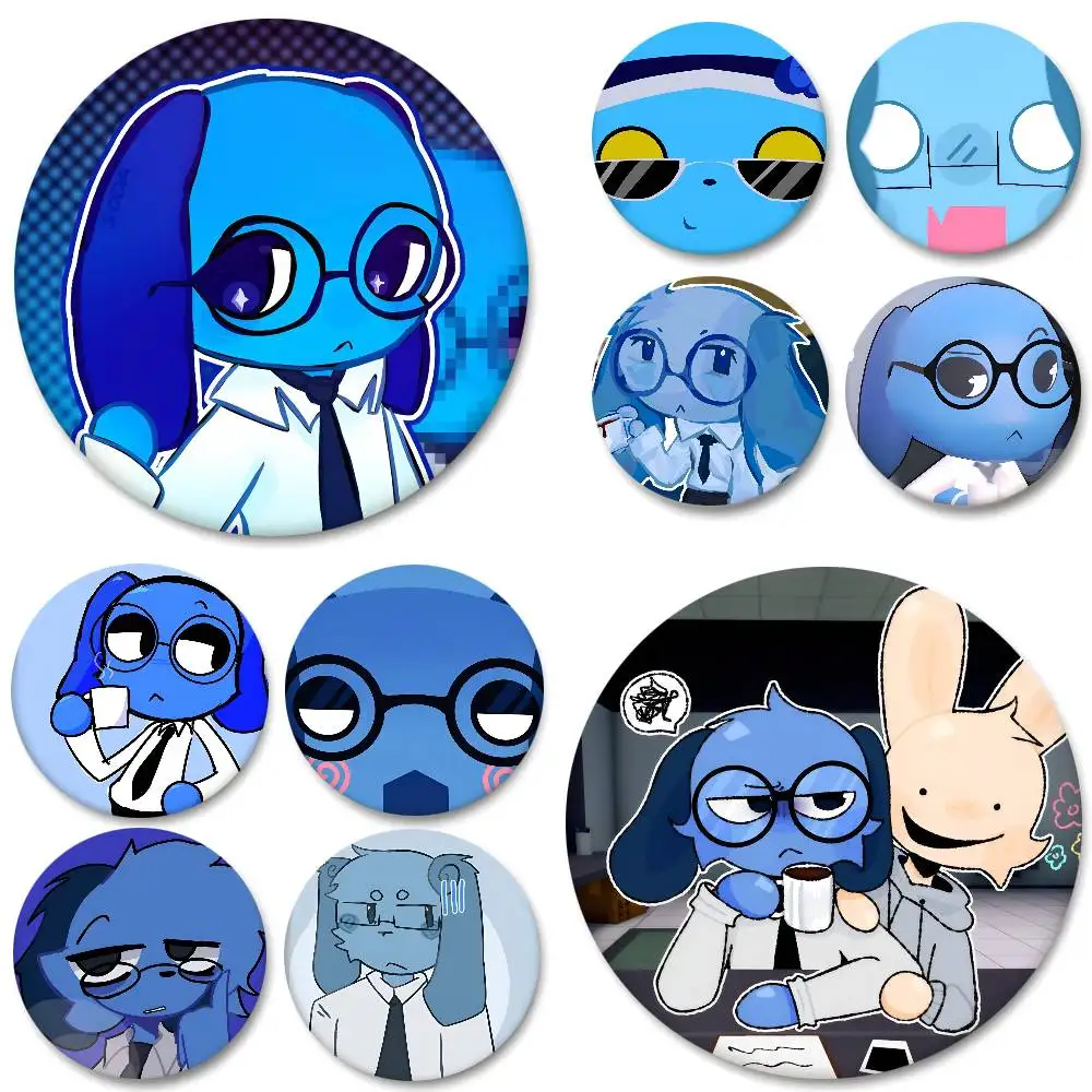 Anime For Animal Hospital Anomaly Secretary Round Badge Lapel Pin Backpack Clothing Jewelry Accessories Gift Brooch