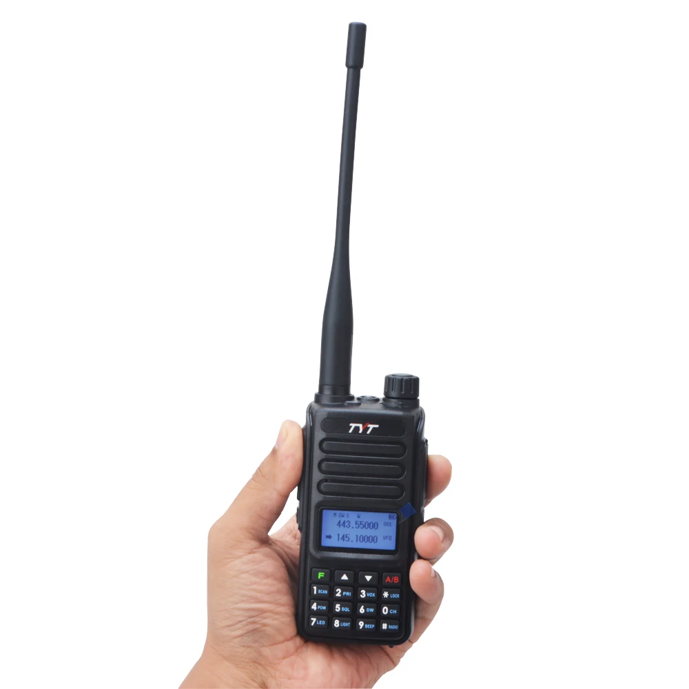 Vhf uhfデュアルバンド10ワットトランシーバーtyt TH-UV98スクランfm類推ポータブル双方向ラジオ3200 6400mahバッテリーパック